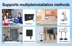 แท็บเล็ตพีซีติดผนังขนาดเล็ก 10 นิ้ว ระบบปฏิบัติการแอนดรอยด์ รองรับไวไฟ พร้อม VESA และพอร์ต RJ45 รองรับ PoE - Product Image 5