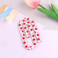 Penanda Buku Akrilik Jumbo Leopard Grosir, Penanda Planner, Stiker Transfer Akrilik untuk Pecinta Buku, Aksesoris Penanda Buku