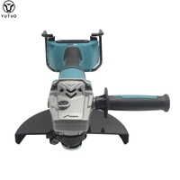 Outil électrique YUTUO 18V 21V 180mm 7 pouces 12000 tr/min 980W Meuleuse d'angle sans fil sans balais pour le meulage, la découpe du métal, du béton, le ponçage