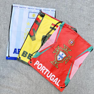 Suministro Directo de Fábrica, Regalo para Fanáticos <span class=keywords><strong>del</strong></span> Fútbol, Mochila con Cordón Ajustable Personalizable, Nailon Resistente - Product Image 3