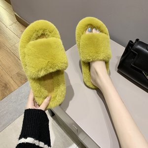 <span class=keywords><strong>Pantofole</strong></span> Invernali Morbide Antiscivolo Multicolore in Pelliccia Sintetica per Donna - Product Image 2