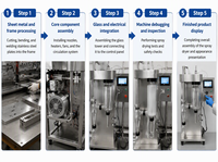 Machine de séchage par pulvérisation de laboratoire Zhengguan 2L, utilisation multi-scènes pour lait en poudre, café instantané, poudre d'œuf, extrait de TCM
