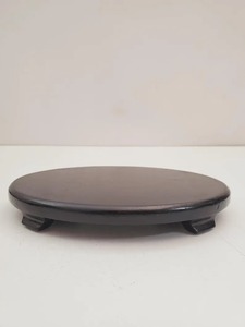 Support à gâteau rond en bois naturel, plateau de service, présentoir pour cupcakes, pâtisseries et événements spéciaux - Product Image 2