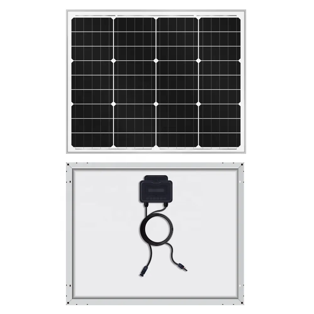 12V 배터리 충전용 모노 18V 패널 태양열 충전 40W 태양 전지판