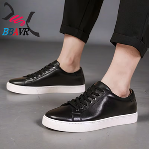 Zapatillas de Cuero Genuino al por Mayor para Hombre, Zapatos Casuales Clásicos de Skateboard de Alta Calidad, Zapatos Hechos a Mano para Caminar - Product Image 3