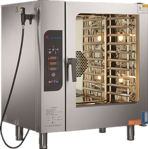 Horno Combinado Eléctrico Comercial para Hotel y Restaurante, 10 Bandejas, Acero Inoxidable para Cocina Comercial - Product Image 3