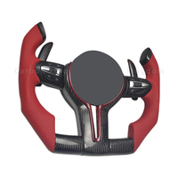 Volant en fibre de carbone LED personnalisé en usine, compatible avec BMW I8 I3