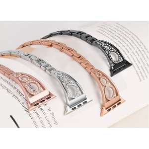 Bracelet de montre rond à paillettes multicolore personnalisé OEM Bracelet de montre élégant de luxe pour les femmes facile à porter pour <span class=keywords><strong>Apple</strong></span> <span class=keywords><strong>Watch</strong></span> - Product Image 6