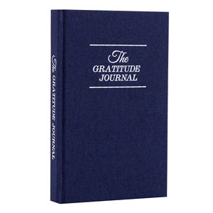 Journal en <span class=keywords><strong>lin</strong></span> personnalisé couverture rigide Gratitude Journal A5 fournitures scolaires journal de fantaisie beau Journal de bonne qualité - Product Image 1