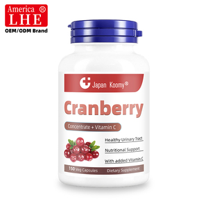 Suplemento de Arándano Rojo Shecome con Vitamina C para Adultos, Fórmula Personalizada, Apoyo para el Tracto Urinario, Cápsulas de Concentrado de Arándano Rojo - Product Image 1