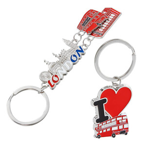 Llavero de <span class=keywords><strong>Metal</strong></span> Impermeable con Forma de Guitarra, Diseño Vintage de Lujo, Logotipo Esmaltado Suave, Colección del Reino Unido, Souvenir de Londres - Product Image 4