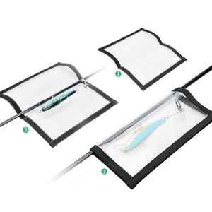 Sacs de rangement transparents pour leurres de pêche - Porte-leurres pour appâts durs/doux pour équipement de pêche en eau douce et salée - Product Image 4