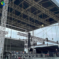 Scène mobile en aluminium robuste pour événements extérieurs, concerts, DJ, fêtes, à vendre