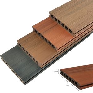 Plancher de terrasse en composite bois-plastique anti-UV de haute qualité Panama WPC pour extérieur - Product Image 3