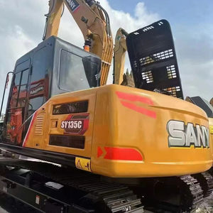 เครื่องจักรก่อสร้างรถขุด Sy135C มือสองเครื่องยนต์ไฮดรอลิกปั๊มสภาพดีเป็นส่วนประกอบหลักจากประเทศจีน - Product Image 1