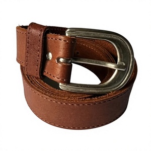 Genuine Leather Steel Rectangular Waterproof Durable Men's Casual <b>Belt</b> Custom Logo Printing Free Sample Stocked Sustainable - Product Image 4