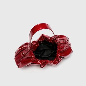 תיק כתף אופנתי חדש לסיטונאות לשנת <span class=keywords><strong>2026</strong></span>, תיק הובו עם רצועה מתכווננת, עשוי מעור PU רך לנשים - Product Image 6