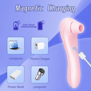 Juguetes Sexuales para Adultos, Estimulador <span class=keywords><strong>de</strong></span> Clítoris para Parejas, Varita <span class=keywords><strong>de</strong></span> Succión, Masajeador, Vibrador para Principiantes, 10 Frecuencias, Realista - Product Image 4