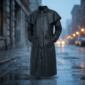 <b>Mens</b> Long Coat Windproof Lightweight <b>Overcoat</b> Button Front Outerwear Eco Friendly Casual <b>Winter</b> Fashion Jacket Clothing Wear Top - Product Image 4