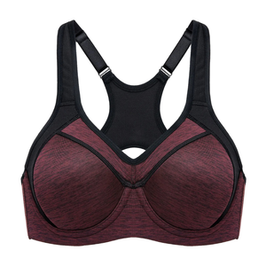 Soutien-gorge de yoga fitness sans couture pour femmes, soutien-gorge haut pour sport à impact, musculation, dos creux avant rembourré, nouvel arrivage - Product Image 1