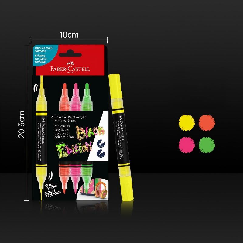 4 couleurs fluo