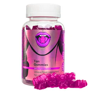 Veganistische Zon/UV-Bescherming Tanning Gummies Bèta-Caroteen Astaxanthine Schoonheidssupplement