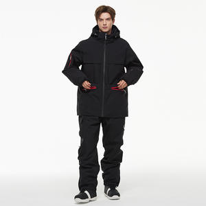 Conjunto de Traje de Esquí para Hombre y <span class=keywords><strong>Mujer</strong></span> 25-26, Transpirable, Duradero, Impermeable, Cortavientos, <span class=keywords><strong>Ropa</strong></span> de Snowboard Cálida, Estilo Nuevo Transfronterizo para Exteriores - Product Image 3