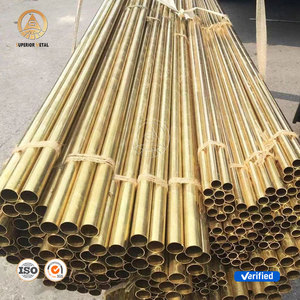 중국 공장 CuZn30 C26000 H70 황동 튜브 20mm 원형 황동 튜브 0.5mm 벽 두께 황동 파이프 - Product Image 3