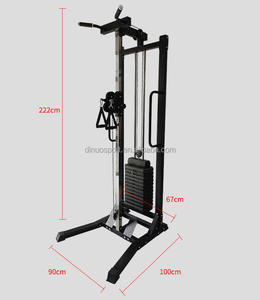 Máquina de <span class=keywords><strong>Gimnasio</strong></span> <span class=keywords><strong>en</strong></span> <span class=keywords><strong>Casa</strong></span> de Alta Calidad con Sistema de Poleas Ajustable, con Sistema de Poleas Simples y Dobles, con Pila de Pesas - Product Image 4