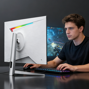 شاشة ألعاب LED مقاس 27 بوصة بشعار مخصص، شاشة كمبيوتر LCD بدقة 4K للاعبين - Product Image 1