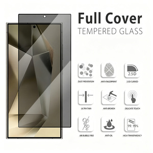 Protection d'écran en <span class=keywords><strong>verre</strong></span> trempé anti-espion pour Samsung Galaxy S26 Ultra S26+ S26 - Product Image 2