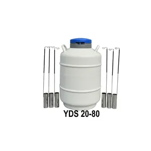 YDS 20-80 Cryogenic Semen Storage Tank Liquid Nitrogen 20L-80mm Dewar Tank