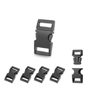 Metalls eitige Entriegelung schnalle Zoll Gurts chnalle Paracord Armband Clip Verschlüsse für Lederband, Hunde halsbänder, Gurte, Gürtel - Product Image 2