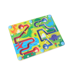 Jouets éducatifs en bois pour enfants BabeZoom, labyrinthe et pistes d'entraînement avec stylos et perles pour <span class=keywords><strong>les</strong></span> enfants de 1 à 7 ans - Product Image 2