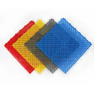 Piastrelle per pavimento del Garage ad incastro in <span class=keywords><strong>plastica</strong></span> industriale tappetino <span class=keywords><strong>di</strong></span> gomma per pavimento del parco - Product Image 1