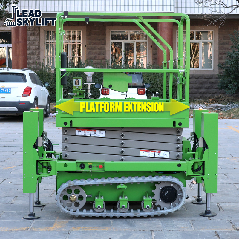 Scissor Lift on Tracks - High Performance & Stability