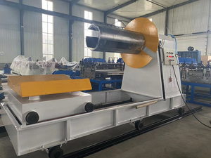 Ztrfm tự động 5t thủy lực uncoiler với tải xe decoil máy - Product Image 4