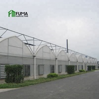 FM Cina Desain Baru Komersial Multi Span Pasif Kapas Rumah Kaca Polietilen Film