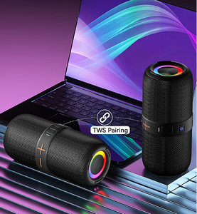 Haut-parleur sans fil portable 20W étanche 2026 avec basses profondes, lumières RGB, TWS, batterie 3600mAh pour soirées et home cinéma mobile - Product Image 2