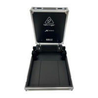 Boîtier de mixeur numérique DJ empilable sur mesure fabriqué par OEM pour X32C avec 2 portes, fermeture à boucle, indice de protection IP67, résistant aux chocs