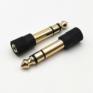 GlobalCrown Connettore Audio da 6,35mm Maschio a 3,5mm Femmina o <span class=keywords><strong>Jack</strong></span> per Altoparlante e Chitarra 6,35 - Product Image 5