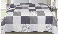 Océan poissons impression couette Fabricant peau-amical de polyester couvre-lit lit couverture en gros Chinois petite QUANTITÉ MINIMALE DE COMMANDE personnalisation