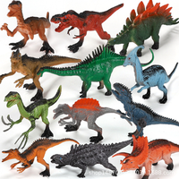 Dinosaurio de plástico de Parque Jurásico para niños, modelo de juguete, figuras de acción y T-REX de dinosaurios