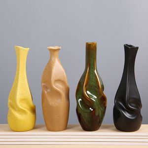New Arrival High Quality Handmade White <b>Ceramic</b> Flower <b>Vase</b> - Product Image 2