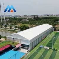 Tenda Acara PVC Paduan Aluminium Tahan Api Berkualitas Tinggi dengan Kain Tebal dan Rangka Stabil untuk Acara Olahraga Luar Ruangan