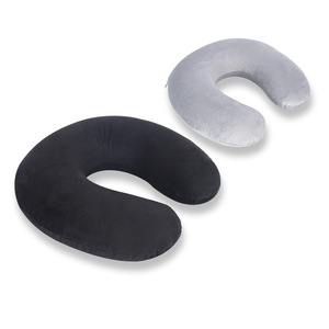 U-förmiges Memory Foam-Nacken kissen Cool und bequem für Reisen und Büro für Mittagspause und Nickerchen - Product Image 1