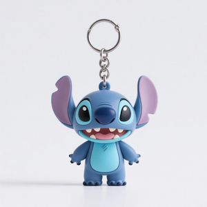 Custom Design Japanese Anime Keychain 3d Pvc Rubber Figure Keychains