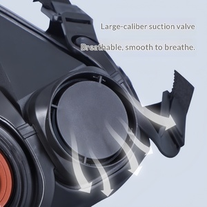 <span class=keywords><strong>Masque</strong></span> à gaz demi-visage pour la peinture au pistolet, la protection contre les pesticides, les produits chimiques et le formaldéhyde pour les modèles - Product Image 4