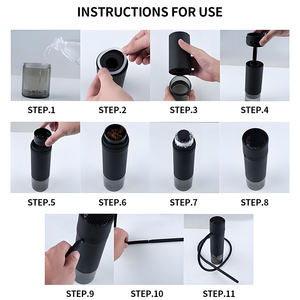 Rauch Großhandel Kunststoff Moderne Chicha Kleine Hokah Mini Cup Auto Tragbare Shisha Shisha für Auto - Product Image 5