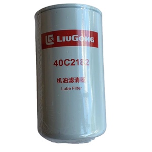 Filtre à huile moteur 40C2182 compatible Liugong EXPERT, pièces de machines de construction, vente directe d'usine - Product Image 1